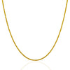 14k Yellow Gold Solid Rope Chain 1.25mm